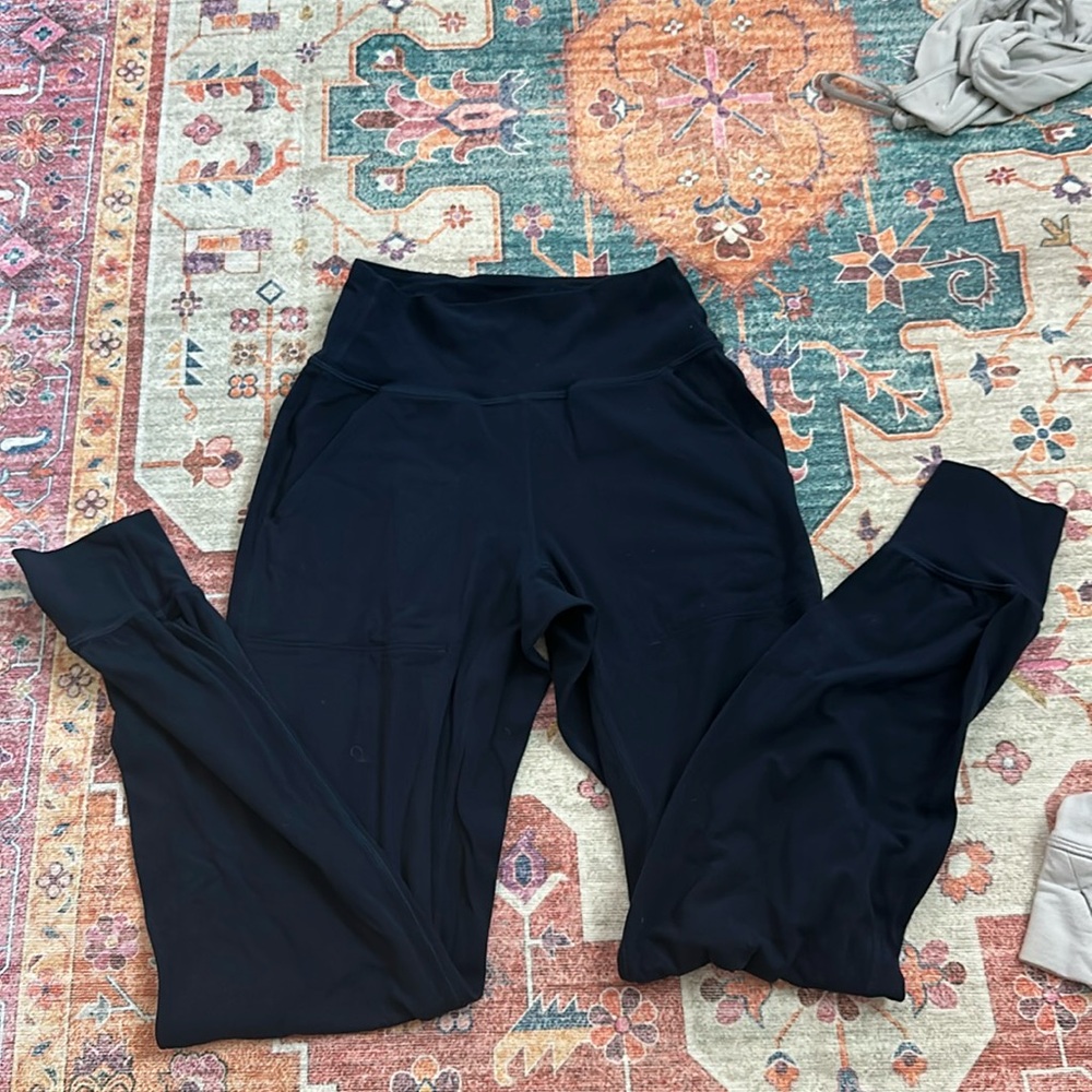 Navy Lululemon Joggers Size 0